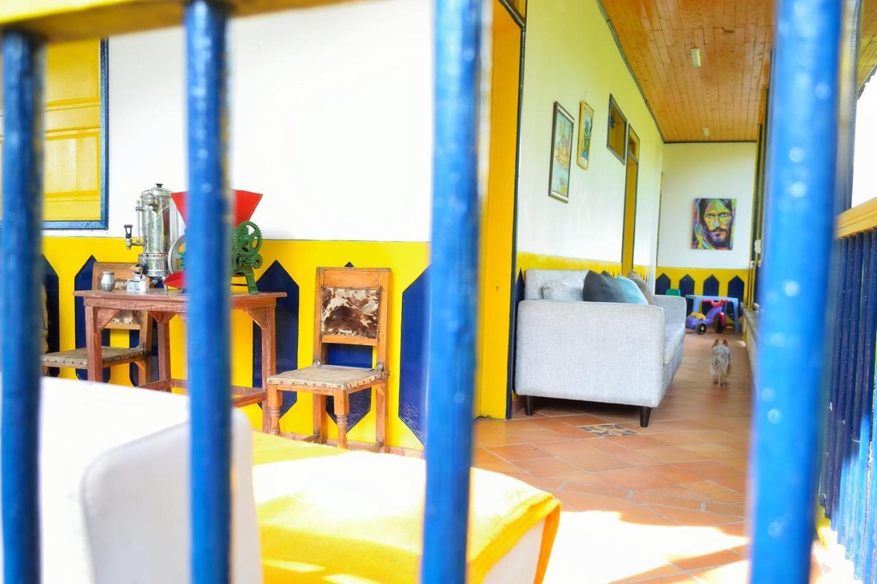 Casa Finca Villa Luz A 800 Mts Del Parque Del Cafe Монтенегро Екстериор снимка
